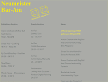 Tablet Screenshot of neumeisterbaram.com